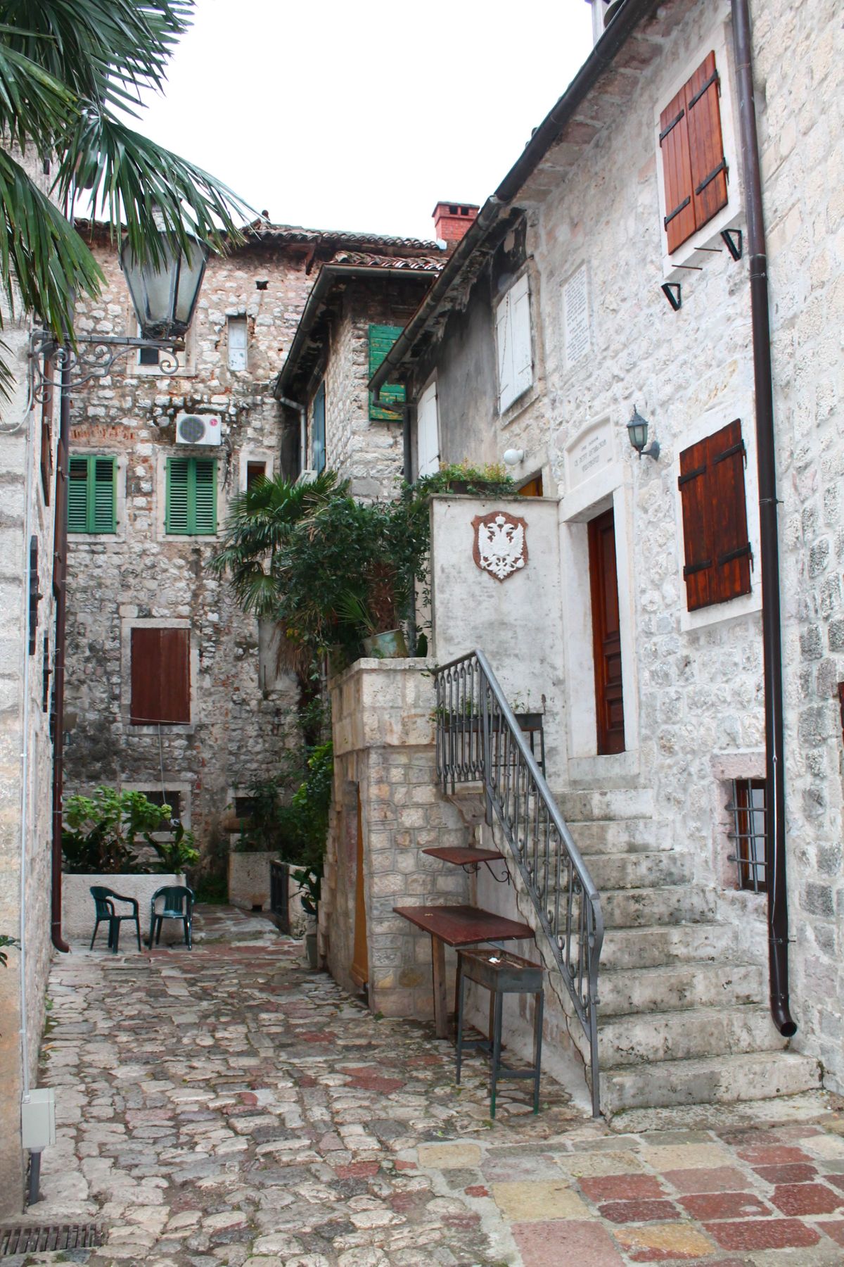 Kotor szépséges házai